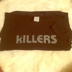Black The killers Band T Shirt