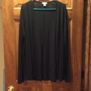 Old Navy Sz XL Black light weight sweater throw