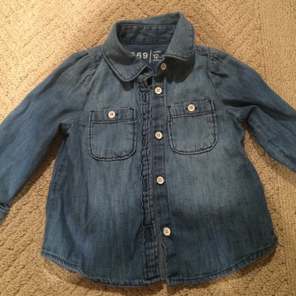 Toddler denim shirt