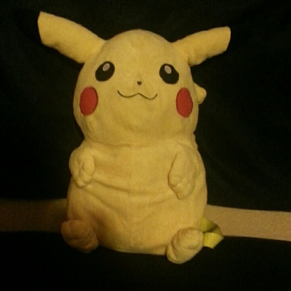 Pokemon Pikachu Plush Backpack