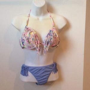 👙sexy fringe VS bathing suit👙