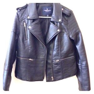 American Eagle Leather Jacket