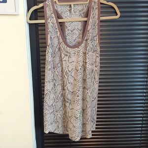 Joie Racerback Silk Top