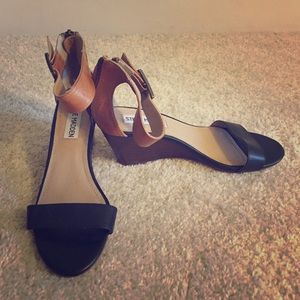 Steve Madden leather espadrilles