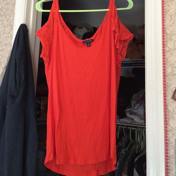 sunset orange shirt