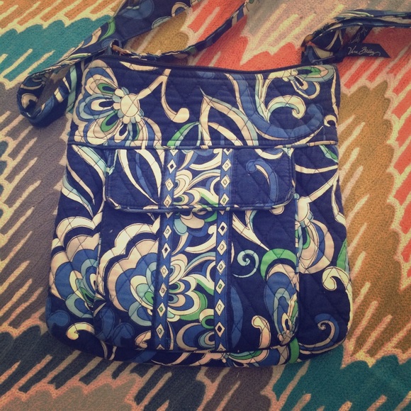 Blue Vera Bradley Crossbody