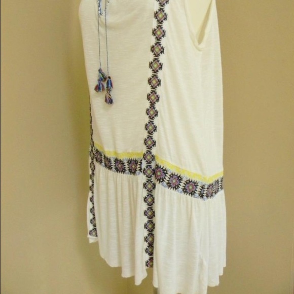 Free people white embroidered tunic - Picture 3 of 4