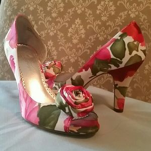 Peep toe rose, bloompink