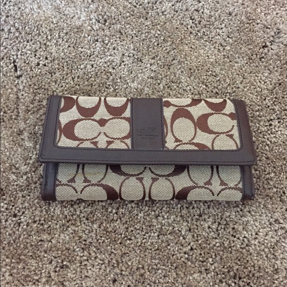 Coach Handbags - Authentic Coach checkbook