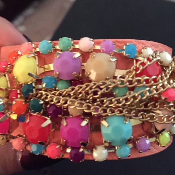 Colorful Cuff Bracelet. - Picture 3 of 3