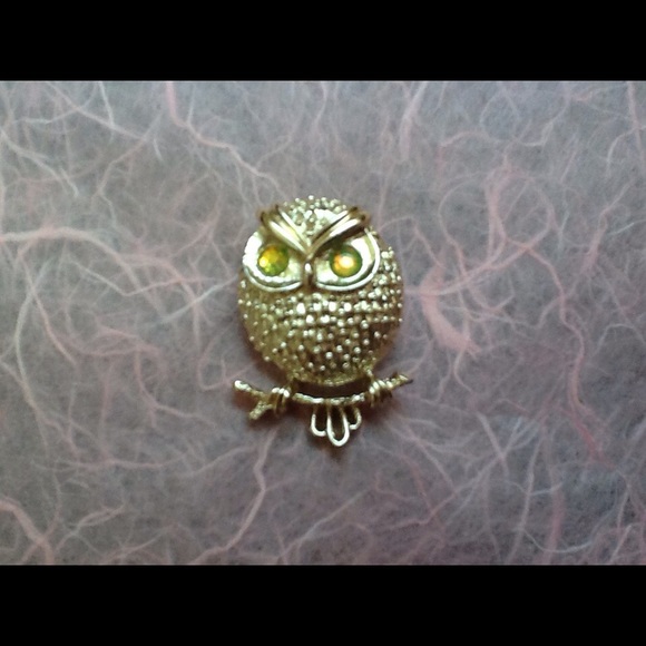 Sarah Coventry owl pin