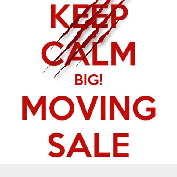 Moving sale all through this week. Price slashes✂️