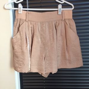 Club Monaco Silk Shorts