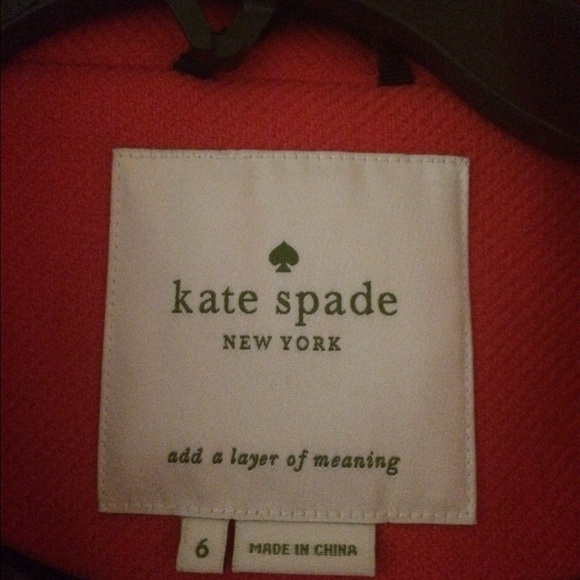 Kate spade wool coat - Picture 2 of 3