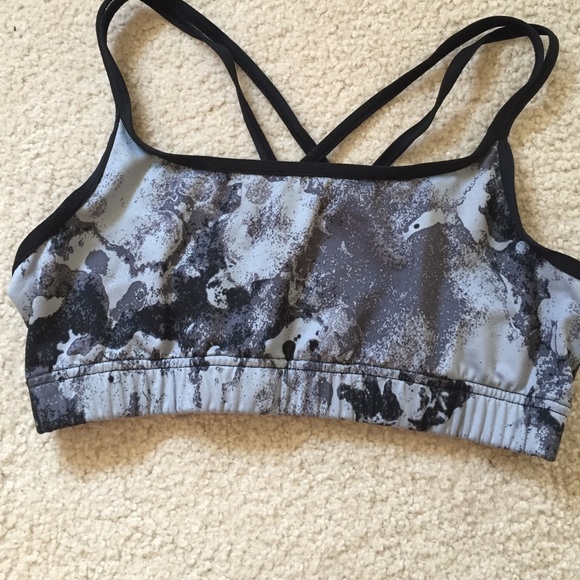Champaign dance sports bra