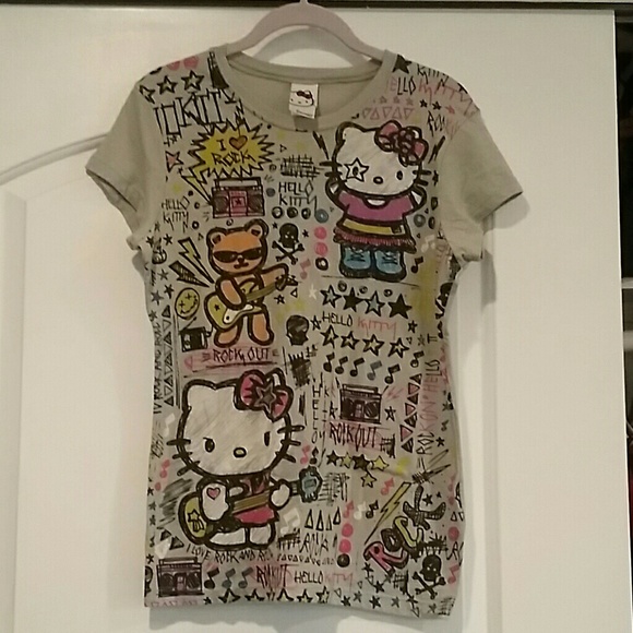 Hello Kitty Rock N Roll XL T-shirt