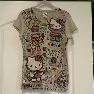 Hello Kitty Rock N Roll XL T-shirt
