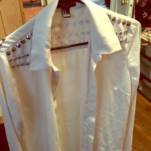 Forever 21 sheer shirt