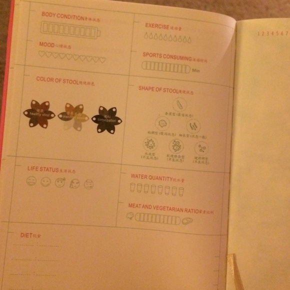 Diet diary and Cute note book - Picture 2 of 4