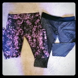 Under armour work out legging bundle
