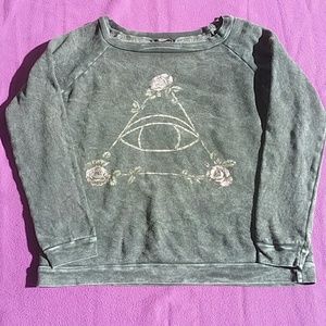 Life Clothing co grey sweater