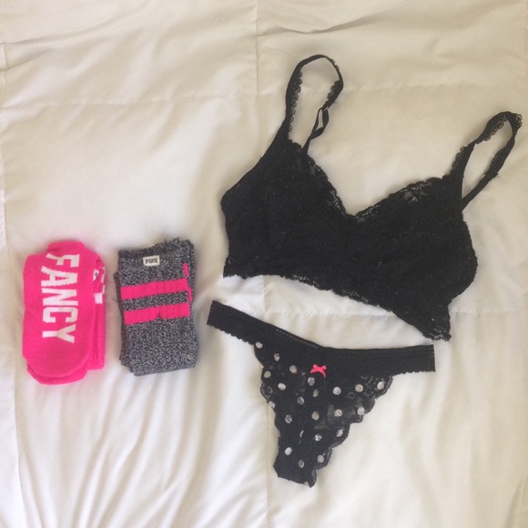 PINK Knee Socks