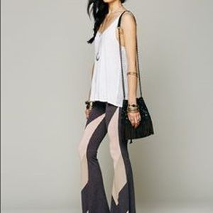 Free People Devil Knit Flare Pants size 8