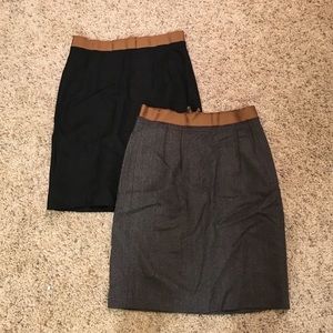Two Ann Taylor Skirts