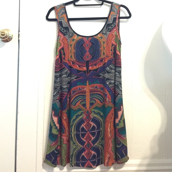 Angie tribal print tunic
