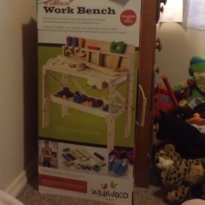 Wildwood Toys Wooden Workbench