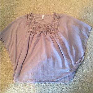 Xhilaration poncho type blouse, XS