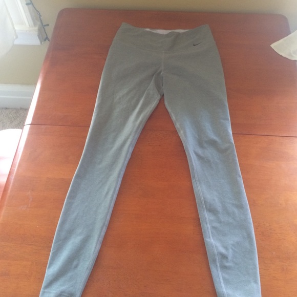 Nike dri fit running spandex grey