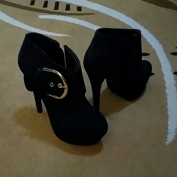 Black booties