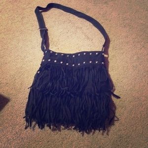 Candies fringe purse great condition black