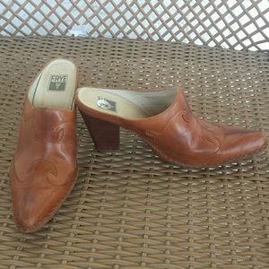 Frye Mule western Boots