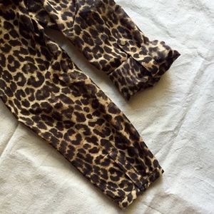 Ann Taylor Tops - Ann Taylor Leopard Safari Style Blouse Size 12 Ann Taylor Tops - Ann Taylor Leopard Safari Style Blouse Size 12