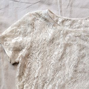 American Apparel Tops - American Apparel Lace Top Size M/L American Apparel Tops - American Apparel Lace Top Size M/L