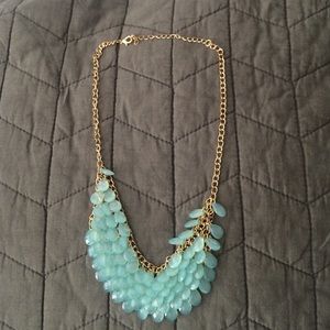 Blue necklace. Perfect condition!