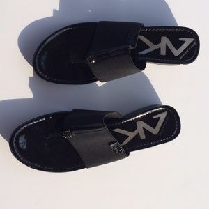 Anne Klein black sandals