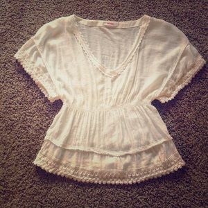 Large White Bongo Short Sleeve