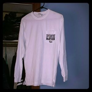 STILL AVAILABLE Long sleeve PINK TSHIRT-NWOT