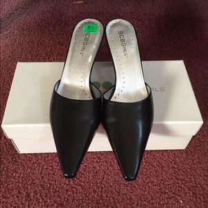 NIB BCBGirls Black Heels