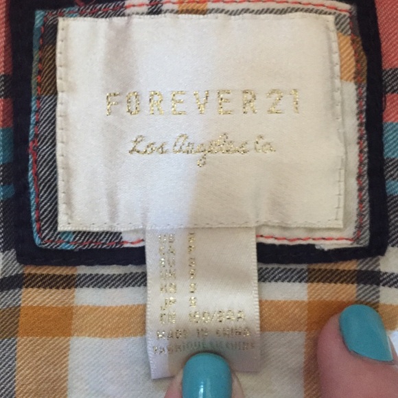 FOREVER 21 Lightweight dress flannel - Picture 2 of 3