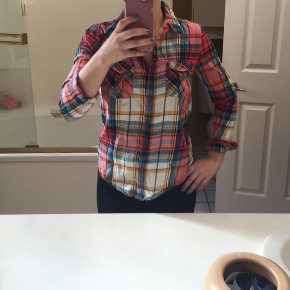 FOREVER 21 Lightweight dress flannel - Picture 3 of 3