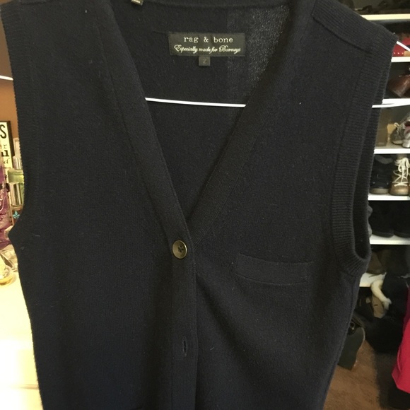 RAG AND BONE FOR BARNEYS sweater vest