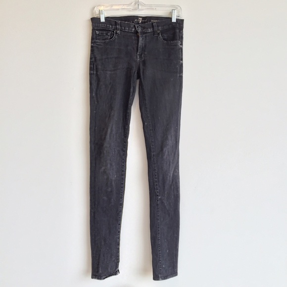 7 For All Mankind Acid Wash Jeans
