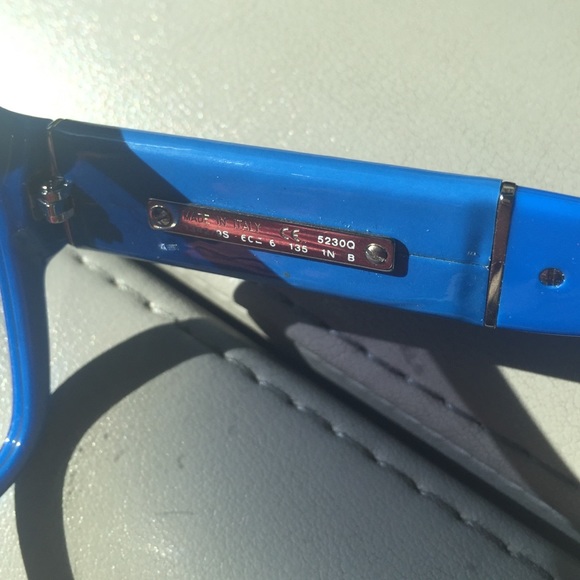 Royal Blue Chanel Sunglasses main image 4