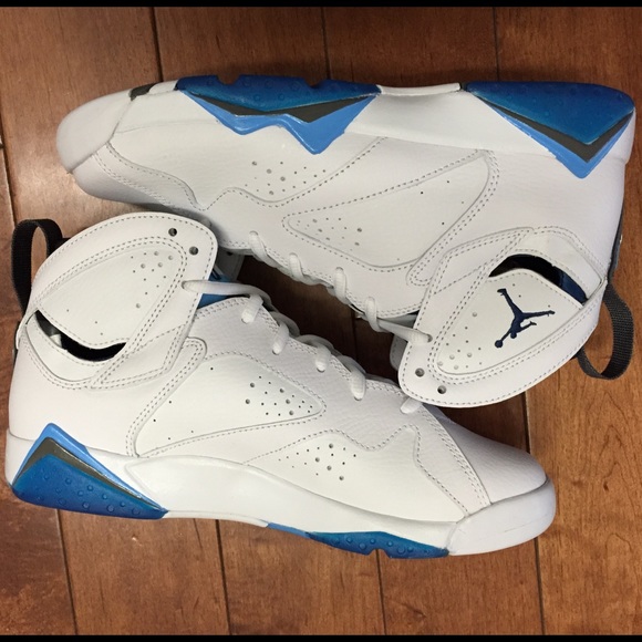 French Blue Jordan 7s - Picture 1 of 3