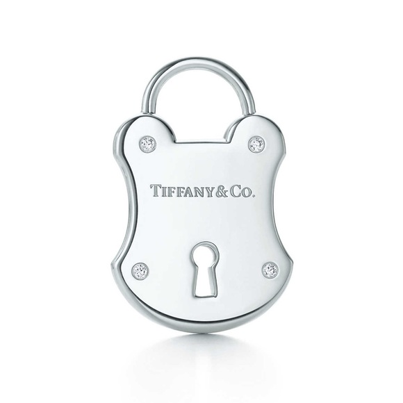 Tiffany & Co Emblem Lock Charm 💎