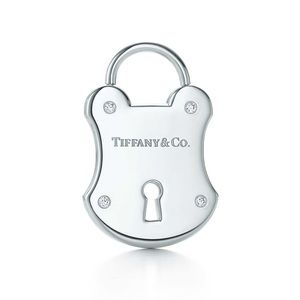 Tiffany & Co Emblem Lock Charm 💎